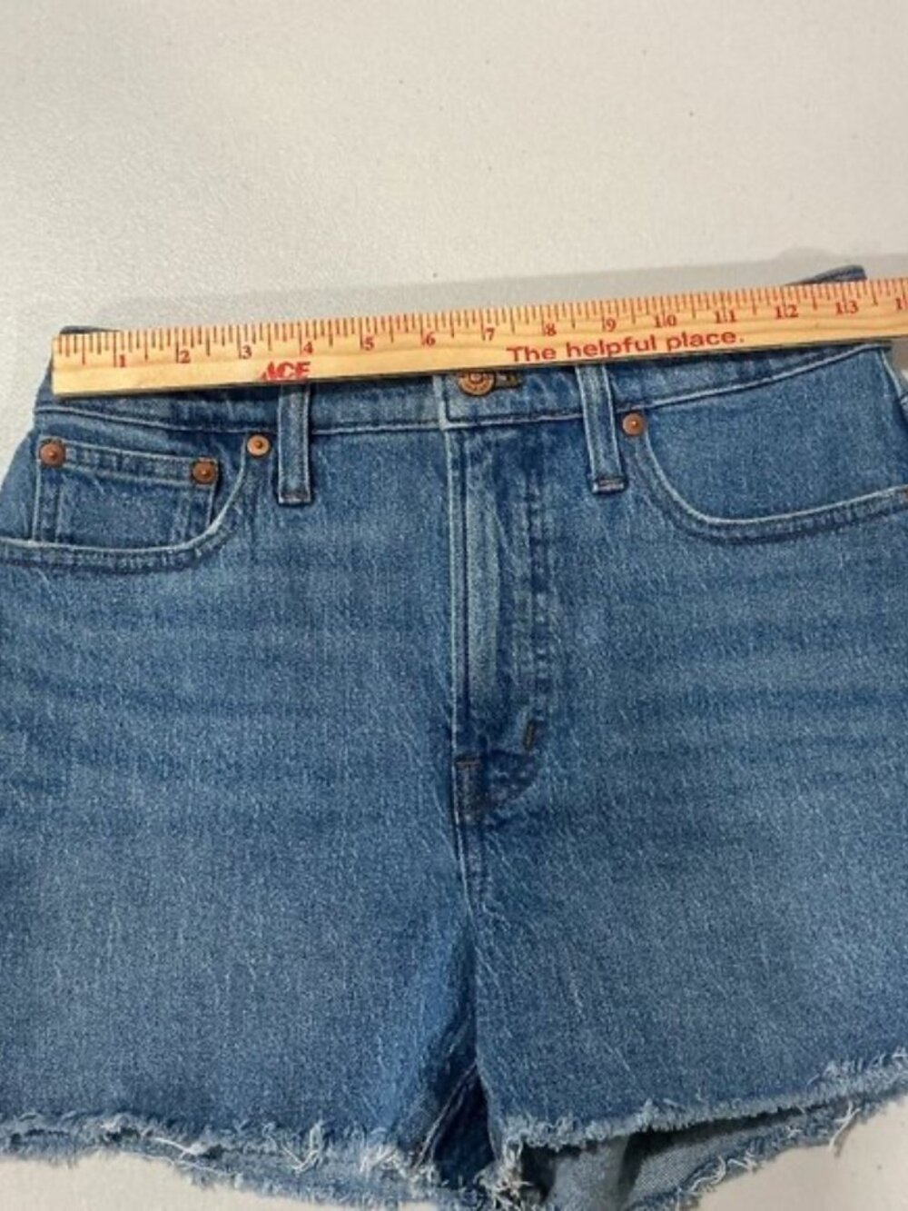 Madewell The Perfect Jean Short 3" Inseam Women SIze W27 - Picture 10 of 13